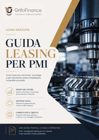 Copertina guida gratuita al leasing aziendale per PMI – GrifoFinance