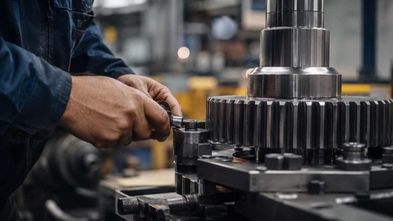 Iperammortamento 2026, tecnico al lavoro su macchinario industriale in stabilimento produttivo
