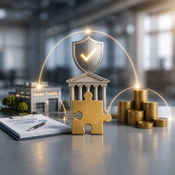 Imprenditore esamina piano di utilizzo dei crediti fiscali con consulente GrifoFinance