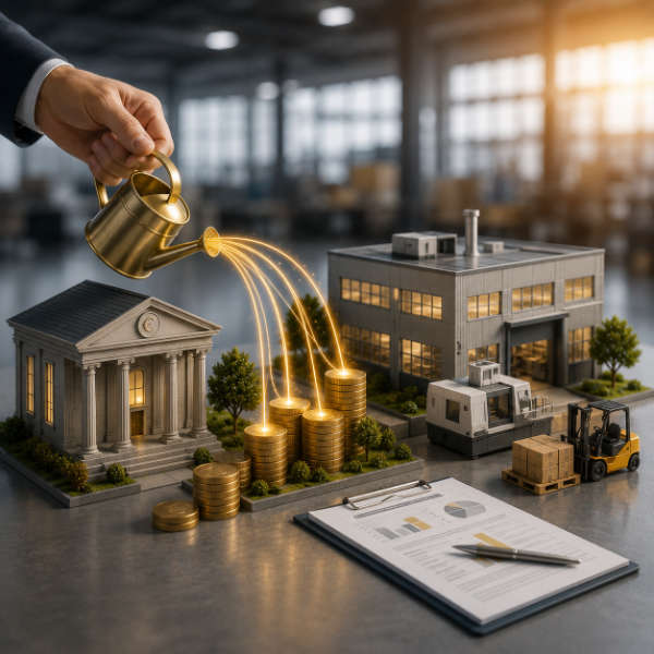 Finanziamento aziendale per investimenti e liquidità d’impresa