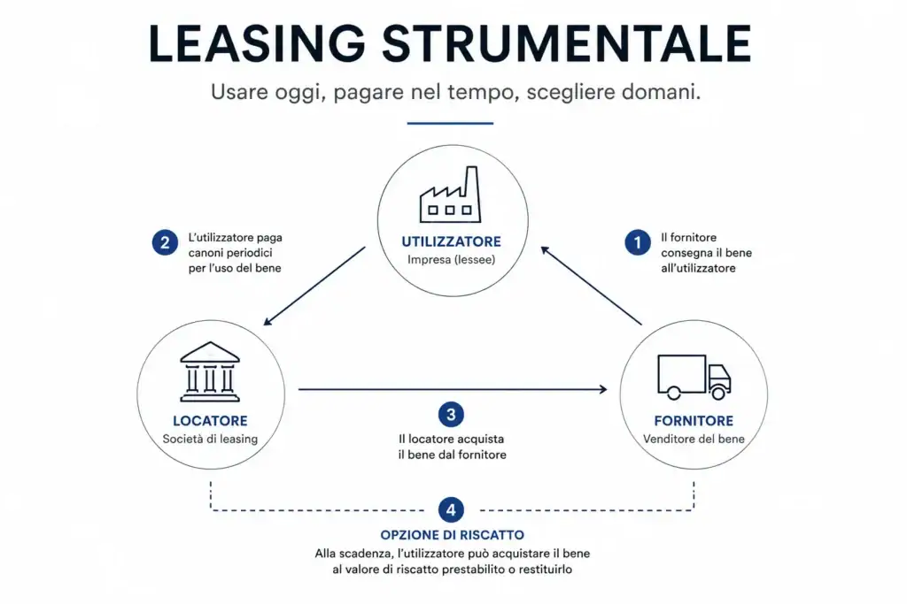 leasing strumentale schema funzionamento